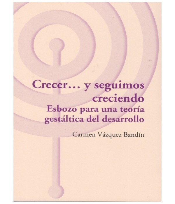 CRECER... Y SEGUIMOS CRECIENDO. Esbozo para una teoría gestáltica del desarrollo 9788494627286 ASOCIACIÓN CULTURAL LOS LIBROS DEL CTP 25,65 €