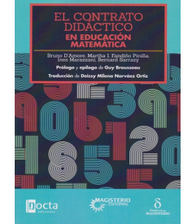 EL CONTRATO DIDÁCTICO EN EDUCACIÓN MATEMÁTICA 978-958-20-1922-2 Docta Ediciones 23,75 €