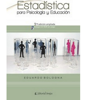 ESTAD&Iacute;STICA PARA PSICOLOG&Iacute;A Y EDUCACI&Oacute;N - 3ra.edici&oacute;n con CD 9789875913677 Brujas Editorial 44,46&nbsp;&euro;