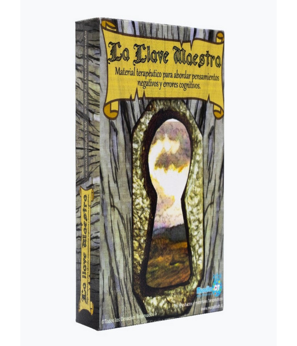 LA LLAVE MAESTRA. Material terapéutico para abordar pensamientos negativos y errores cognitivos 9789568919221 Mundito DT 42,75 €