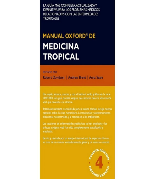 MANUAL OXFORD DE MEDICINA TROPICAL 978-84-7885-603-9 AULA M&Eacute;DICA 57,00&nbsp;&euro;