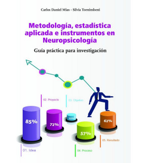 METODOLOGÍA, ESTADISTICA APLICADA E INSTRUMENTOS EN NEUROPSICOLOGÍA. Guía práctica para investigación 9789877790153 Brujas Editorial 32,30 €