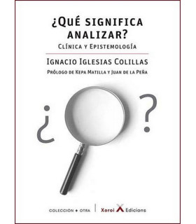 ¿QUÉ SIGNIFICA ANALIZAR? Clínica y epistemología 9788494919589 Xoroi Edicions 19,00 €