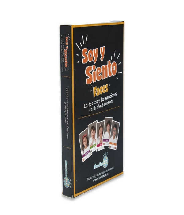 SOY Y SIENTO FACES. Cartas sobre las emociones 9789568919214 Mundito DT 28,50&nbsp;&euro;