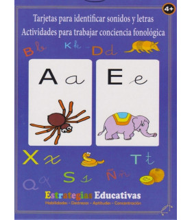 TARJETAS PARA IDENTIFICAR LETRAS Y SONIDOS. Abecedario. Cartas educativas 978-987-570-342-1 Akadia 18,05 €