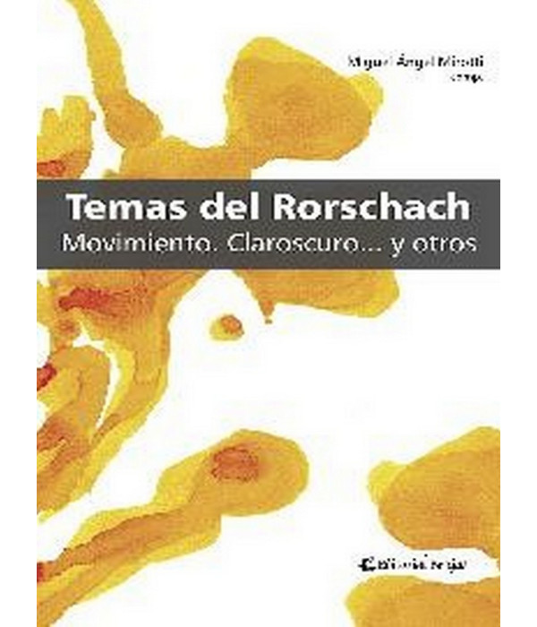 TEMAS DEL RORSCHACH. Movimiento. Claroscuro.... y otros 9789875917750 Brujas Editorial 30,40&nbsp;&euro;