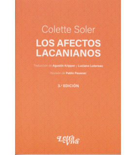 LOS AFECTOS LACANIANOS. 3ª EDICIÓN 9789506493431 Letra Viva 25,65 €