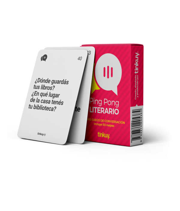 PING PONG LITERARIO 1. Libro-Juego de conversaci&oacute;n 9789874205384 Tinkuy 17,58&nbsp;&euro;