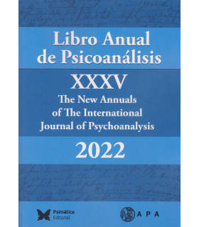LIBRO ANUAL DE PSICOANÁLISIS XXXV 2022 9788412761160 Psimática Editorial 37,05 €
