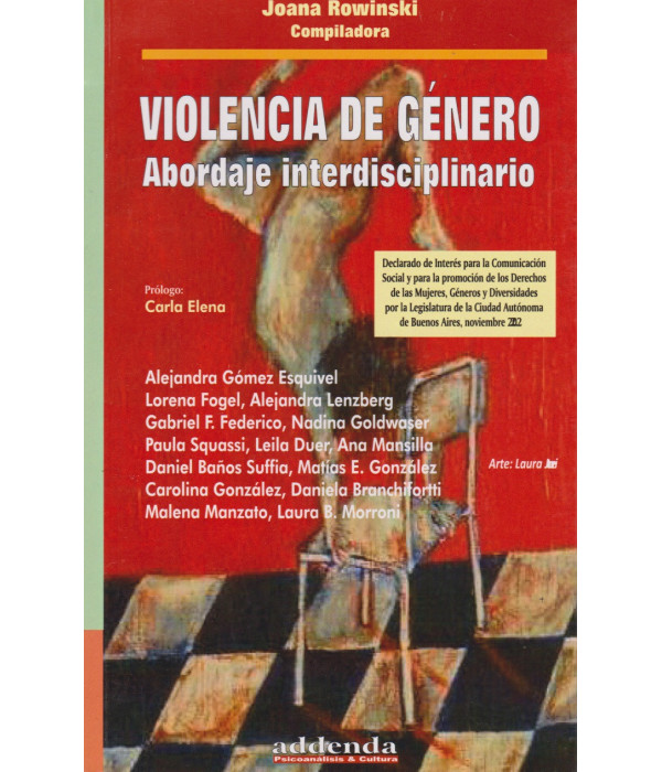 VIOLENCIA DE G&Eacute;NERO. Abordaje interdisciplinario 9789878406749 Ricardo Vergara 18,05&nbsp;&euro;