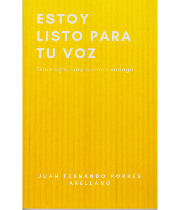 ESTOY LISTO PARA TU VOZ. Psicología, una ciencia vintage 9781684901456 Brujas Editorial 23,75 €