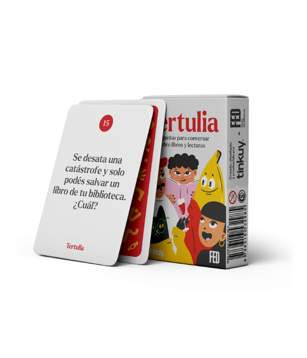Tertulia. Preguntas para conversar sobre libros y lecturas 9786316532985 Tinkuy 17,58&nbsp;&euro;