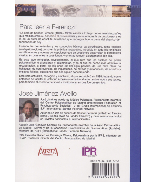 Para leer a Ferenczi. Segunda edici&oacute;n revisada 9788412991321 &Aacute;gora Relacional 20,90&nbsp;&euro;