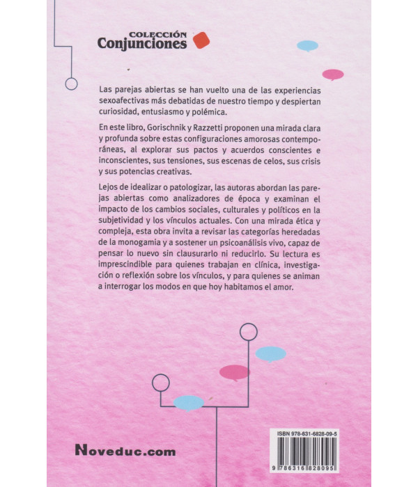 Parejas Abiertas. Nuevas &eacute;ticas del amor 9786316828095 25,65&nbsp;&euro;