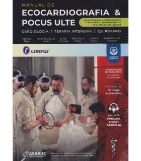 Manual de Ecocardiografía & POCUS ULTE 9786316690098 CORPUS 151,05 €