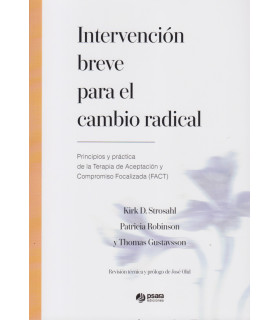 Intervención breve para el cambio radical
