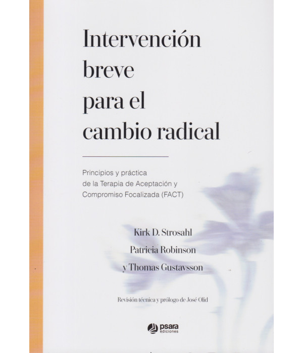 Intervenci&oacute;n breve para el cambio radical 9791399176575 Psara Ediciones 23,75&nbsp;&euro;